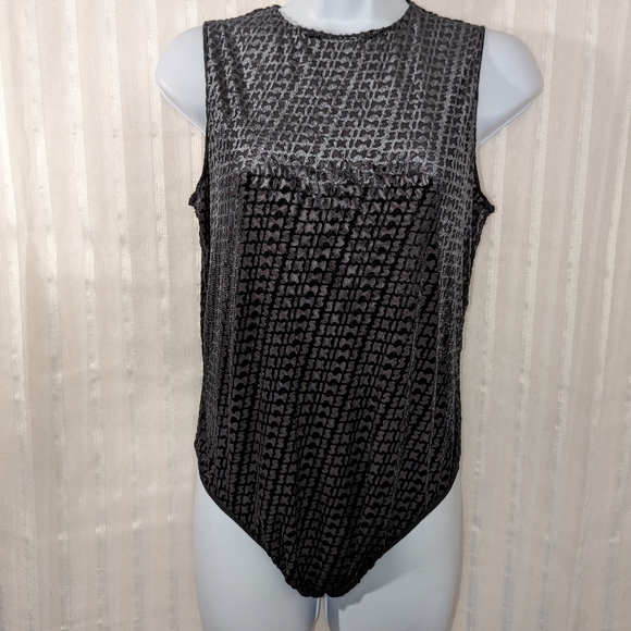 SKIMS Bodysuit NWT Velvety Burnout Logo size XL - Picture 8 of 17